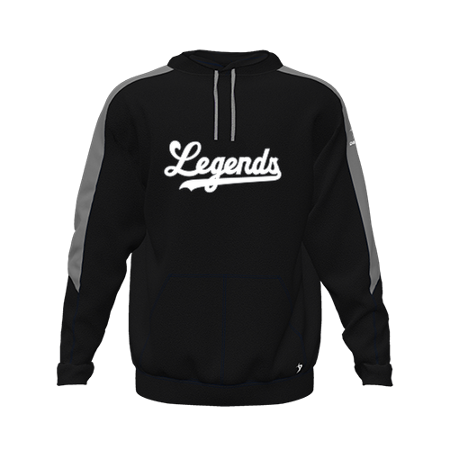 [CUS-DFW-HOOD-FLC-LSL-BLK-YXS-LOGO2] Hoodie (Youth XS, Black, Logo 2)