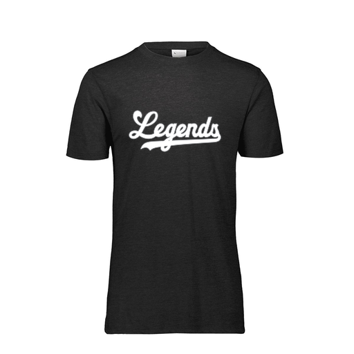 [FTSCUBBK-YS-LOGO2] Decker Youth Tri-Blend T-Shirt - Short Sleeve (Youth S, Black, Logo 2)