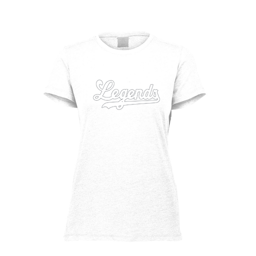 [FTSCUBWH-FAXS-LOGO2] Decker Women's Tri-Blend T-Shirt - Short Sleeve (Female Adult XS, White, Logo 2)