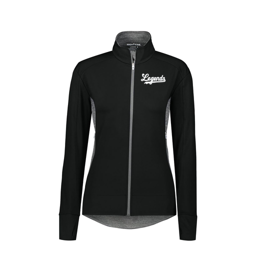 [371263.H70.S-LOGO2] Girls FreeForm Jacket (Female Youth S, Black, Logo 2)