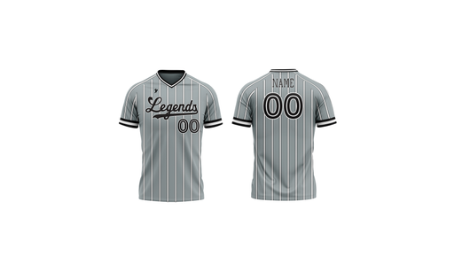 Grey V-Neck Jersey