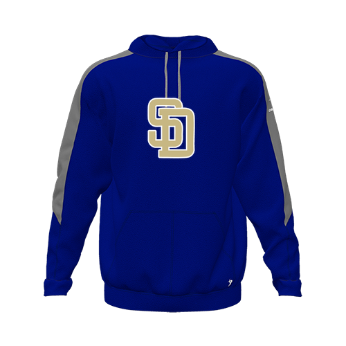 [CUS-DFW-HOOD-FLC-LSL-RYL-YXS-LOGO3] Hoodie (Youth XS, Royal, Logo 3)
