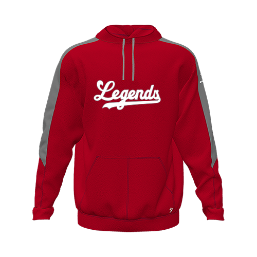 [CUS-DFW-HOOD-FLC-LSL-RED-YXS-LOGO2] Hoodie (Youth XS, Red, Logo 2)