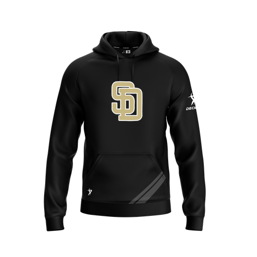 [CUS-DFW-SUHOOD-FLC-LSL-BLK-YXS-LOGO3] Summit Hoodie (Youth XS, Black, Logo 3)