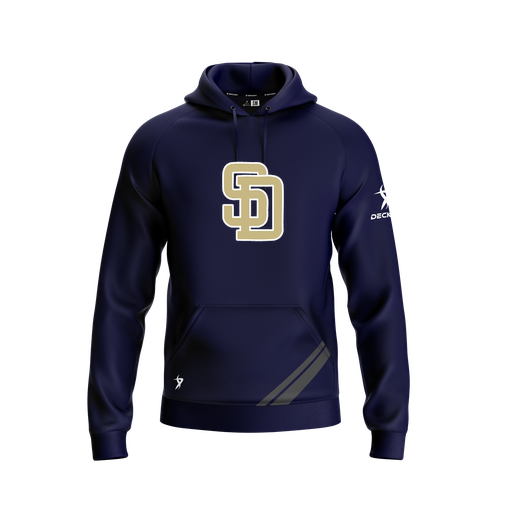 [CUS-DFW-SUHOOD-FLC-LSL-NVY-YXS-LOGO3] Summit Hoodie (Youth XS, Navy, Logo 3)