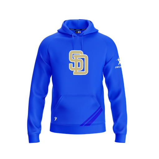 [CUS-DFW-SUHOOD-FLC-LSL-RYL-YXS-LOGO3] Summit Hoodie (Youth XS, Royal, Logo 3)