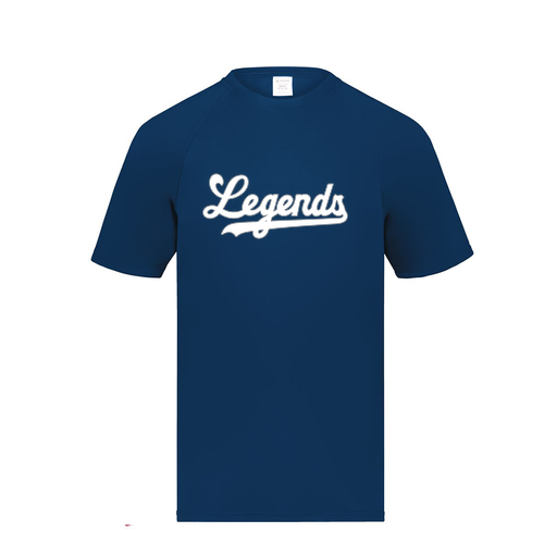 [2790.065.S-LOGO2] Men's Smooth Sport T-Shirt (Adult S, Navy, Logo 2)