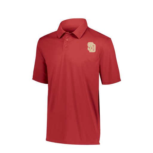 [5018.040.S-LOGO3] Youth Vital Polo (Youth S, Red, Logo 3)