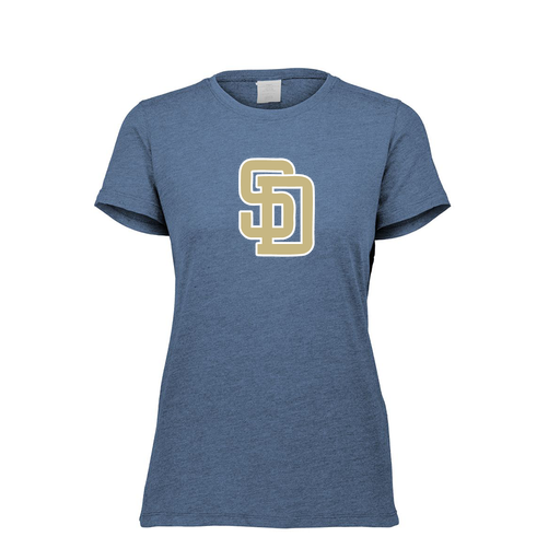 [3067.U22.XS-LOGO3] Ladies Ultra-blend T-Shirt (Female Adult XS, Navy, Logo 3)