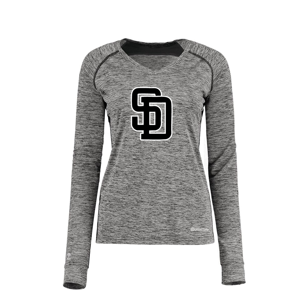 Ladies Electric Long Sleeve Shirt