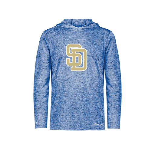 [FOLHCGRY-AS-LOGO3] Decker Men's Charge Hoodie (Adult S, Royal, Logo 3)