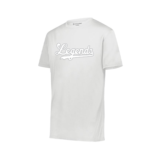 [222818.005.S-LOGO2] Men's Movement Dri Fit Shirt (Adult S, White, Logo 2)