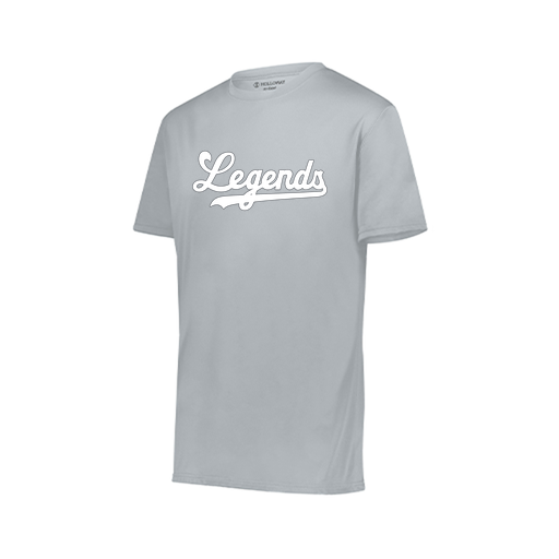 [222818.099.S-LOGO2] Men's Movement Dri Fit Shirt (Adult S, Silver, Logo 2)