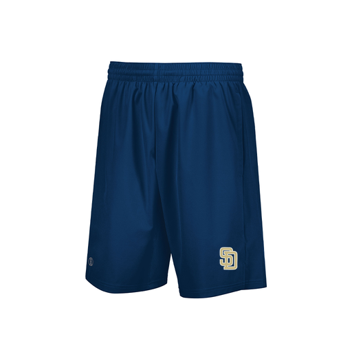 [229556.065.XS-LOGO3] Men's Weld Short (Adult XS, Navy, Logo 3)