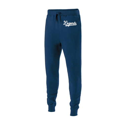 [229548.065.XS-LOGO2] Men's 60/40 Fleece Jogger (Adult XS, Navy, Logo 2)