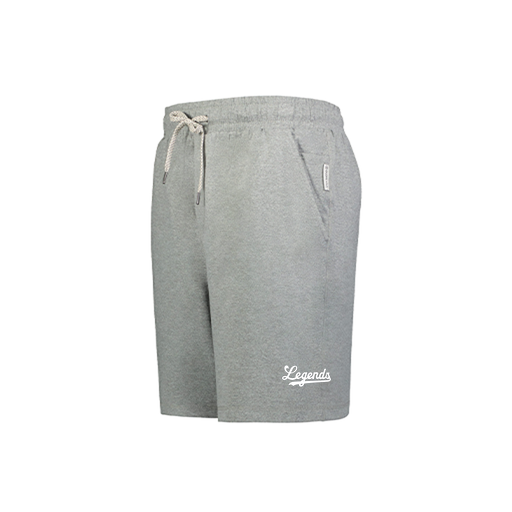 [223504.013.XS-LOGO2] Men's Ventura Soft Knit Shorts (Adult XS, Silver, Logo 2)