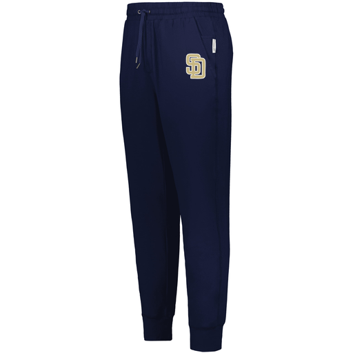 [222599.065.XS-LOGO3] Men's Ventura Soft Knit Joggers (Adult XS, Navy, Logo 3)