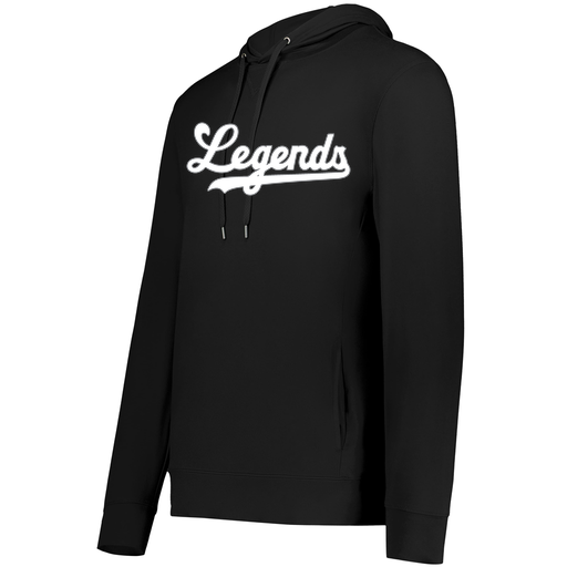 [222698.080.S-LOGO2] YOUTH VENTURA THIN KNIT HOODIE (Youth S, Black, Logo 2)