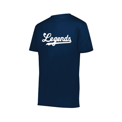 [222819.065.XXS-LOGO2] Youth Movement Dri Fit Shirt (Youth XXS, Navy, Logo 2)